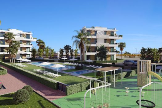 Nieuwbouw appartementen met toeristische vergunning in Santa Rosalía Lake & Life Resort · Torre Pacheco, Costa Cálida (Murcia)