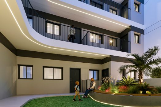 Exclusief penthouse met 2 slaapkamers, groot terras en privé dakterras in het centrum van Torrevieja