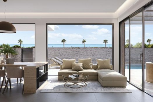 Luxe op maat gebouwde villa op 150 meter van zee