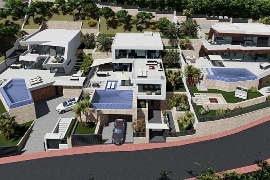 Luxe villa met zeezicht in Calpe