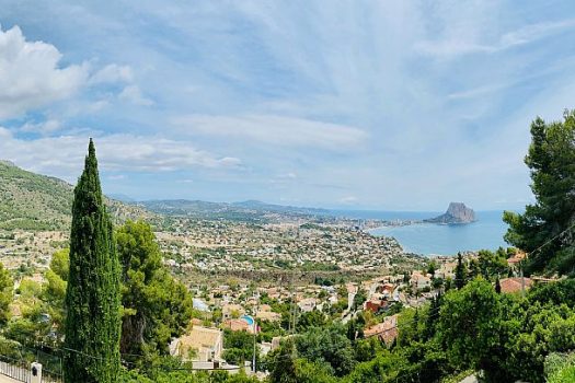Luxe villa met zeezicht in Calpe