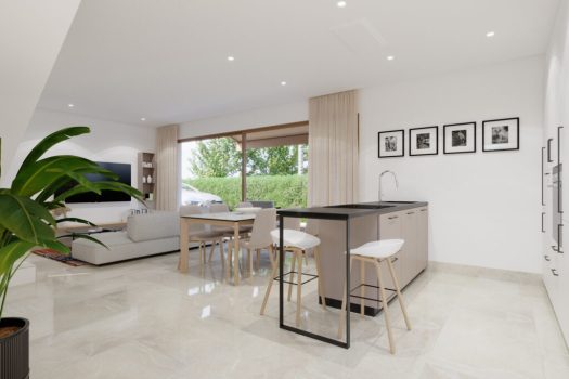 Moderne vrijstaande villa’s op slechts 800 meter van Playa del Pinet