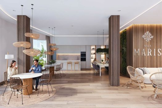 Appartementen aan het strand in Villajoyosa