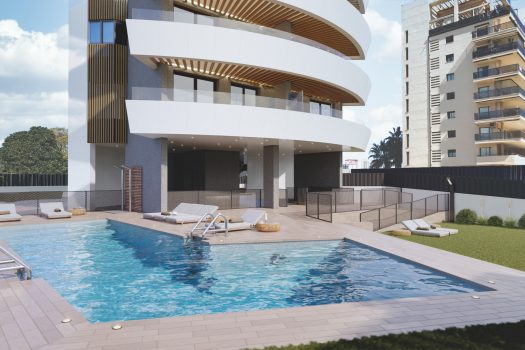Luxe appartementen in Calpe op 100 meter van de zee