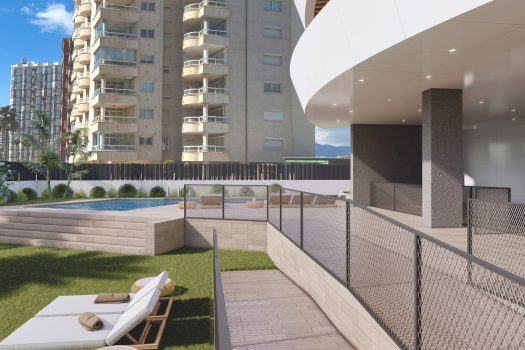 Luxe appartementen in Calpe op 100 meter van de zee