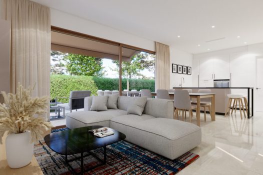 Moderne vrijstaande villa’s op slechts 800 meter van Playa del Pinet