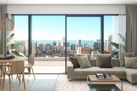 Nieuwbouwappartementen in Benidorm – Playa de Levante