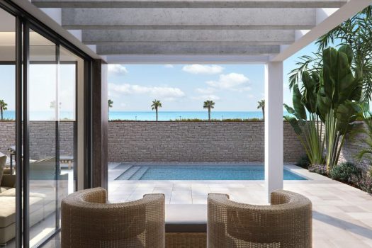 Luxe op maat gebouwde villa op 150 meter van zee